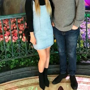 Sleeveless Denim Dress